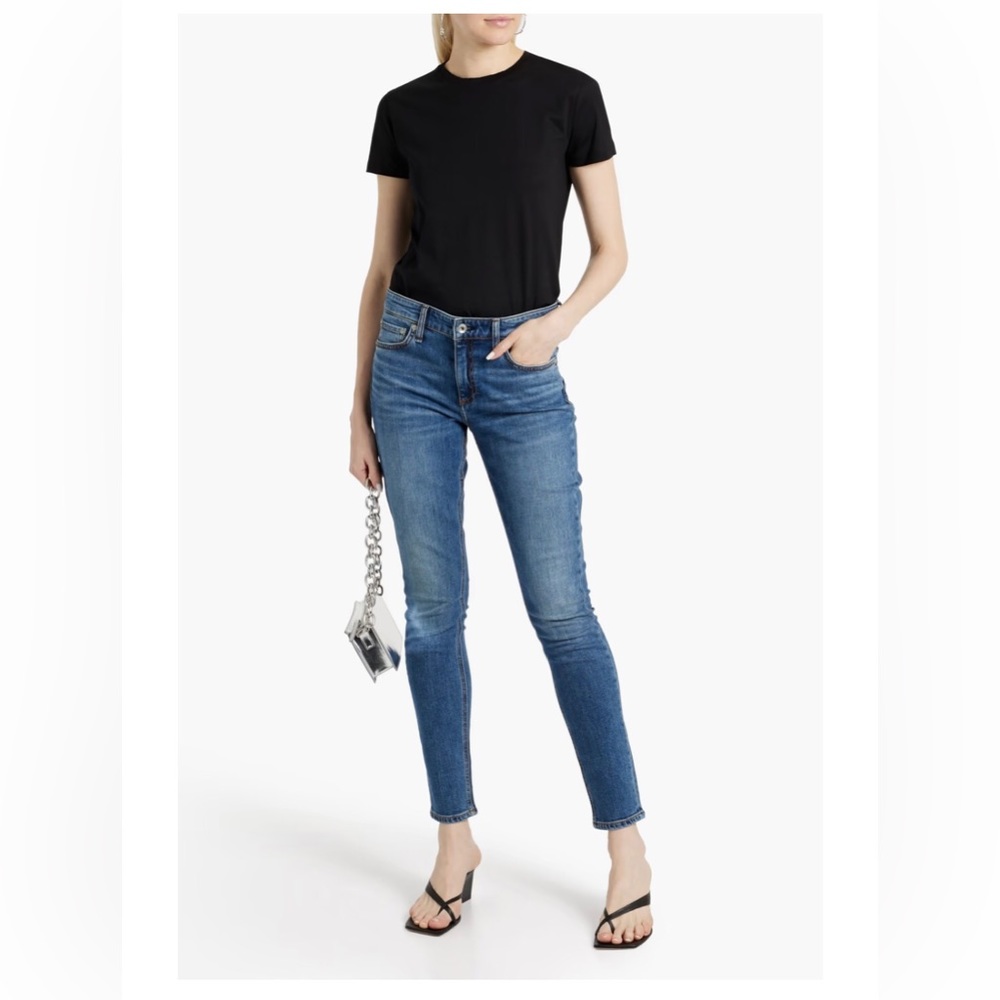 rag & bone Cate mid-rise ankle skinny jeans size 31
